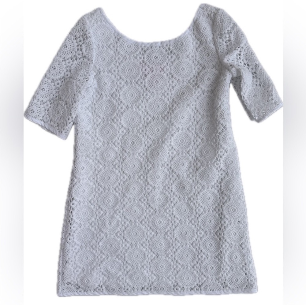 SOLD Lilly Pulitzer | Girl's Little Topanga Dress in White
Size S (4-5) - Picture 2 of 5